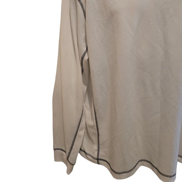 Roundtree and Yorke Performance White Workplay Thermal Shirt Size XL - Picture 3 of 8